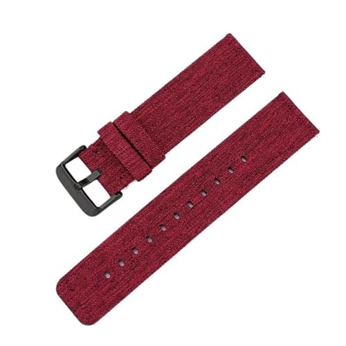 Nylon Canvas Watch Band gewebtes Softgürtel Universal Armband für Männer Frauen Sport schneller Release -Armbandband Band von CWZZWS