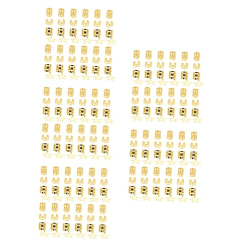 Perücke Dreadlocks Haar Ring Hochzeit Haarzubehör Haar Topper Haare Haarstyling Accessoires Dreadlock Accessoires Geflecht Clips Schmuck für Zöpfe Haarmanschette Metall von CWZZWS