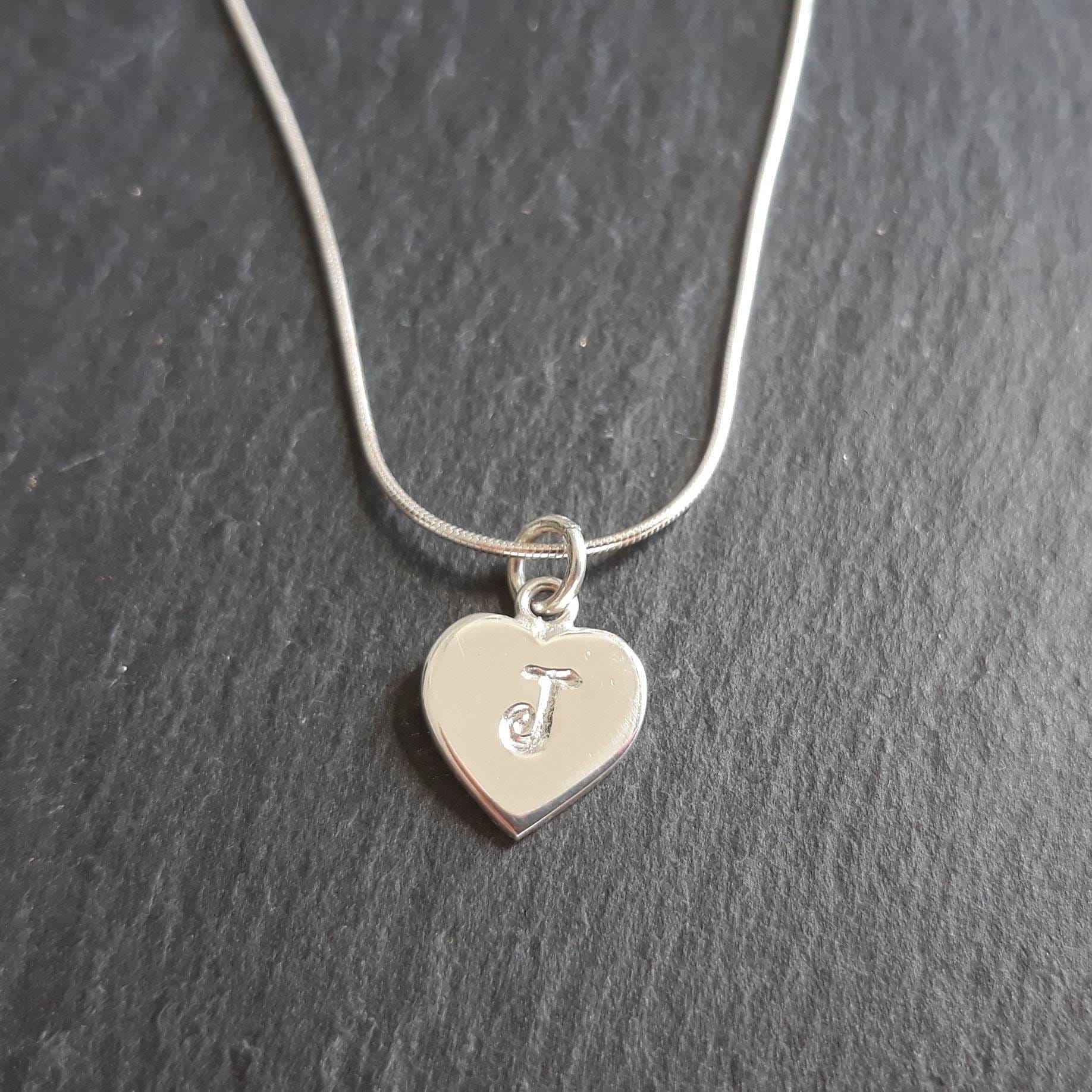 sterling Silber Herz Anhänger Personalisierter Anhänger sterling Silber Herz Anhänger Personalisierter Anhänger von CWtChUSstore