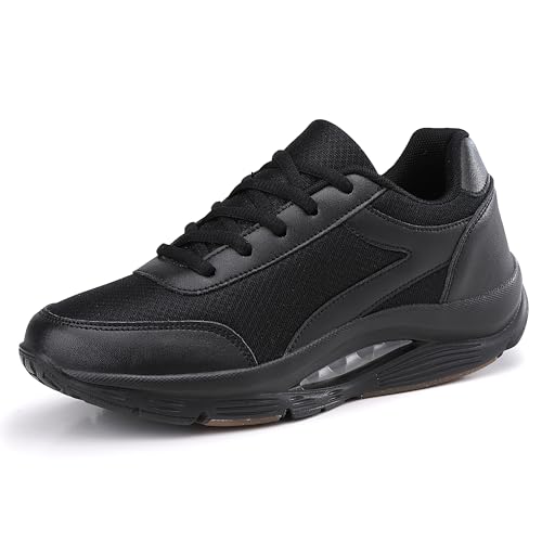 CXWRZB Damen Sneaker Plateau mit Keilabsatz Sportliche Freizeitschuhe Luftpolster Walkingschuhe Schwarz Mesh F 40 EU CXWRZB Damen Sneaker Plateau mit Keilabsatz Sportliche Freizeitschuhe Luftpolster Walkingschuhe Schwarz Mesh F 40 EU von CXWRZB