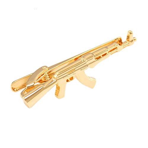 CYBCCC Krawatte Kleidung für Herren, Krawattenklammern, Kreativität, Gold, für Männer, Krawatte, Clip, Zubehör, Geschenk, Einheitsgröße, Kauf, taille unique, Kaufen von CYBCCC