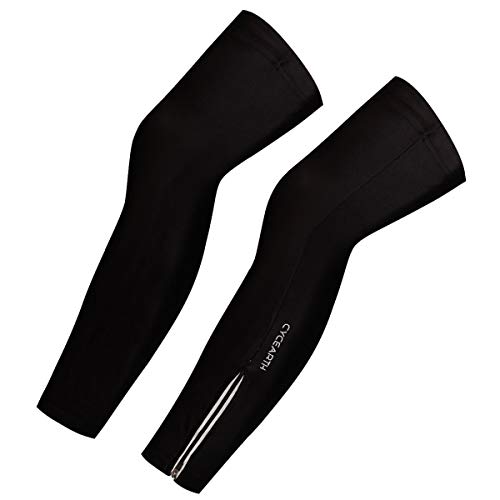 CYCEARTH Herren Damen Radsport MTB Fahrradstulpen Beinstulpen Strumpfhose Abdeckung Sport Beinwärmer Sunproof XXXL von CYCEARTH