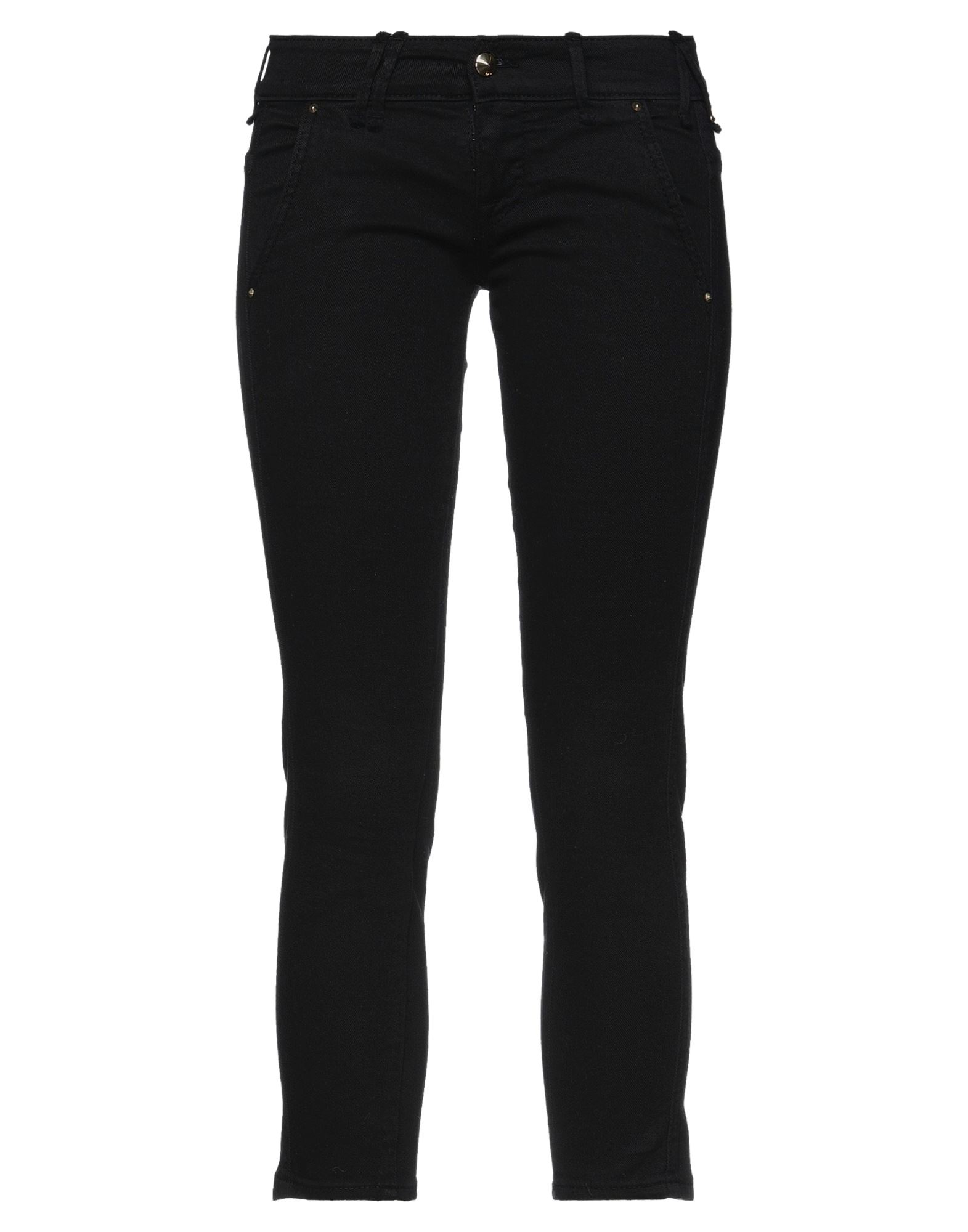 CYCLE Cropped Jeans Damen Schwarz von CYCLE