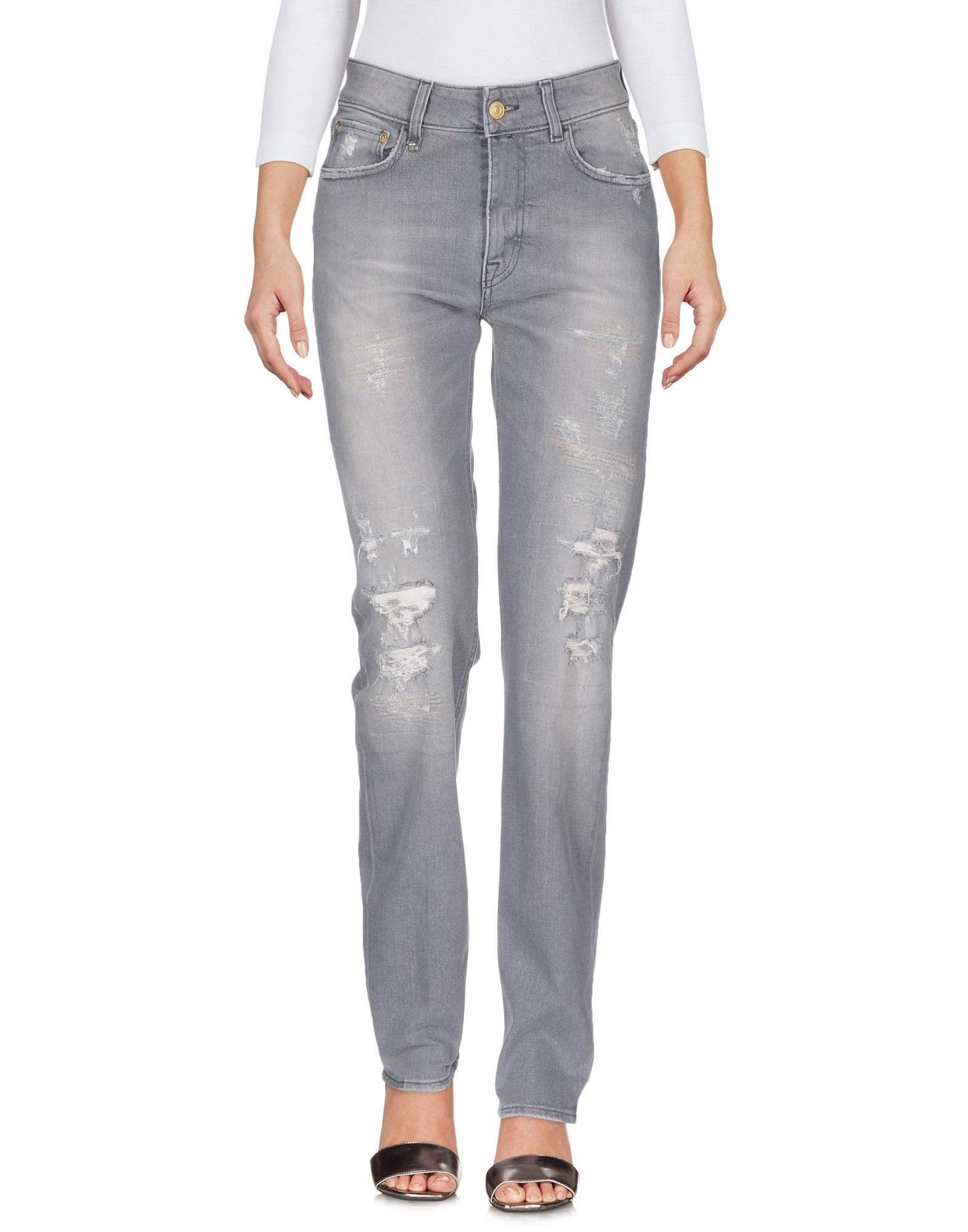 CYCLE Jeanshose Damen Grau von CYCLE