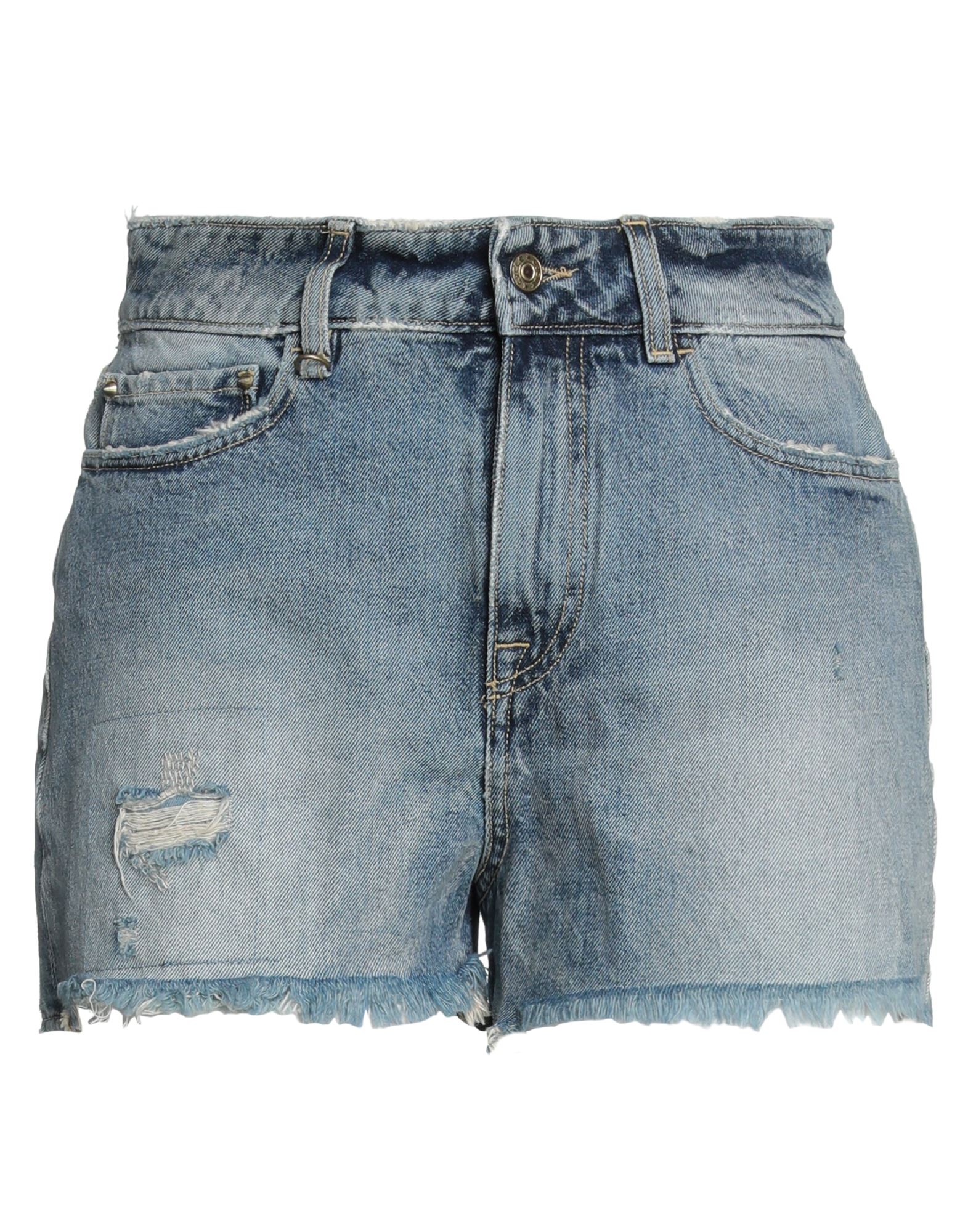 CYCLE Jeansshorts Damen Blau von CYCLE