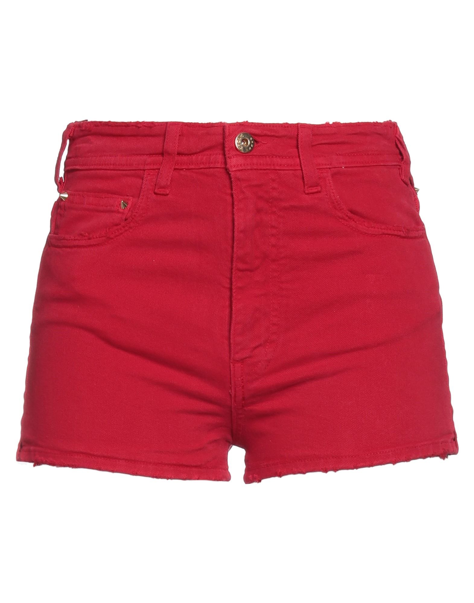 CYCLE Jeansshorts Damen Rot von CYCLE