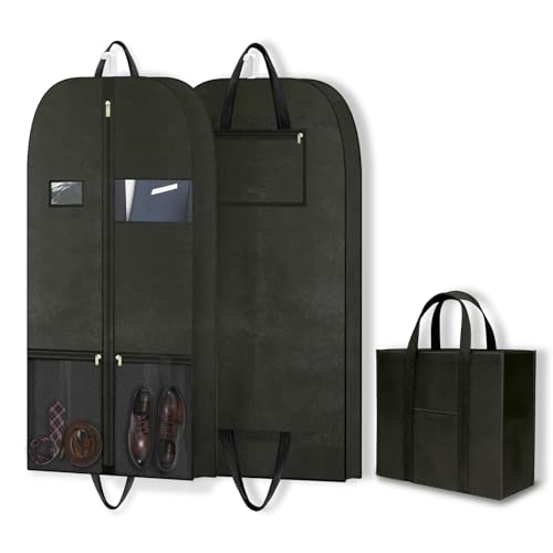 CYD Reise-Kleidersack für Herren, faltbare Anzugtasche, Schwarz, Kleidersack, 137,2 cm, 1 Stück CYD Reise-Kleidersack für Herren, faltbare Anzugtasche, Schwarz, Kleidersack, 137,2 cm, 1 Stück von CYD