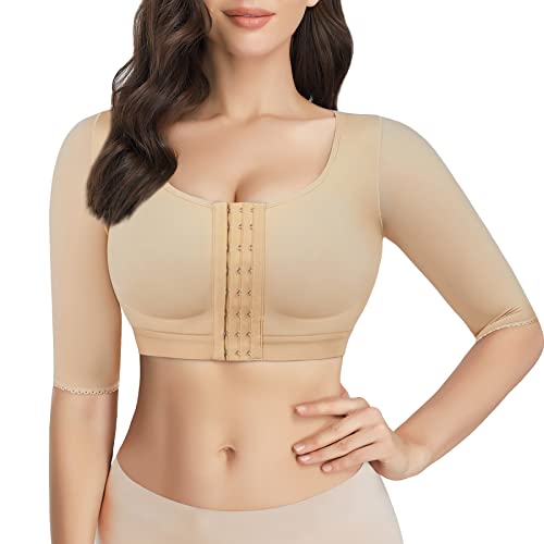 CYDREAM Damen Arm Shaper Tops Slimmer Kompressionsärmel nach Operationen Haltungskorrektor Tank Top - Beige - X-Groß CYDREAM Damen Arm Shaper Tops Slimmer Kompressionsärmel nach Operationen Haltungskorrektor Tank Top - Beige - X-Groß von CYDREAM