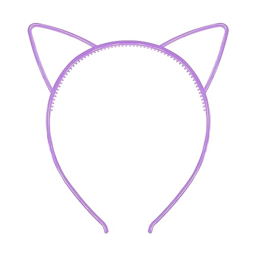Fluoreszierende Katze Ohr Form Stirnband Für Frauen Leuchtenden Haar Hoop Karneval Party Haarband Für Frau Cosplay von CYILPR