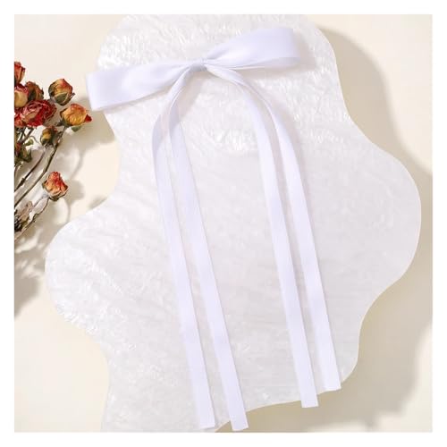 Haarspange schleife Band Quaste Bowknot Haar Clips Süße Frauen Streamer Haarnadel for Frauen Mädchen Lange Bögen Barrettes Kopf Clip Zubehör Hochzeit(3899-18,1 Pcs) von CYMMIYT