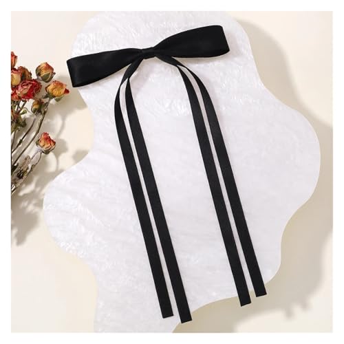 Haarspange schleife Band Quaste Bowknot Haar Clips Süße Frauen Streamer Haarnadel for Frauen Mädchen Lange Bögen Barrettes Kopf Clip Zubehör Hochzeit(3899-4,2 Pcs) von CYMMIYT