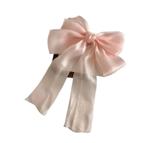 Haarspange schleife Mädchen-Süßigkeits-Farben-Bogen-Band-Entenschnabel-Feder-Klipp-halbe Krawatten-Haar-Mädchen-süße Haar-Klipp-Zusätze Hochzeit(4) von CYMMIYT