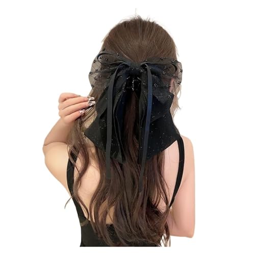 Haarspange schleife Mädchen-Süßigkeits-Farben-Bogen-Band-Entenschnabel-Feder-Klipp-halbe Krawatten-Haar-Mädchen-süße Haar-Klipp-Zusätze Hochzeit(5) von CYMMIYT