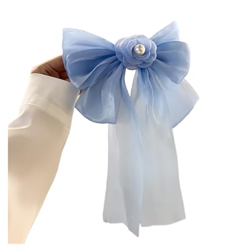 Haarspange schleife Rose Perle Bogen Haarnadel for Frauen Lange Band Haar Clip Haarspangen Pferdeschwanz Stirnband Mädchen Haarnadel Haar Zubehör Hochzeit(4) von CYMMIYT