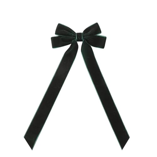 Haarspange schleife Vintage Große Samt Schleife Haarnadeln Haarspangen for Frauen Mädchen Hochzeit Langes Band Koreanische Haarspange Haarspange Haarschmuck Hochzeit(3916-39,4PCS) von CYMMIYT