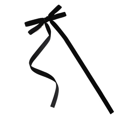 Haarspange schleife Vintage Große Samt Schleife Haarnadeln Haarspangen for Frauen Mädchen Hochzeit Langes Band Koreanische Haarspange Haarspange Haarschmuck Hochzeit(3938-4,4PCS) von CYMMIYT