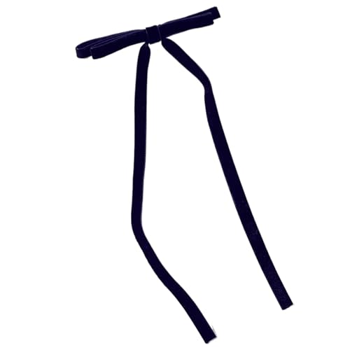 Haarspange schleife Vintage Große Samt Schleife Haarnadeln Haarspangen for Frauen Mädchen Hochzeit Langes Band Koreanische Haarspange Haarspange Haarschmuck Hochzeit(3939-1,4PCS) von CYMMIYT