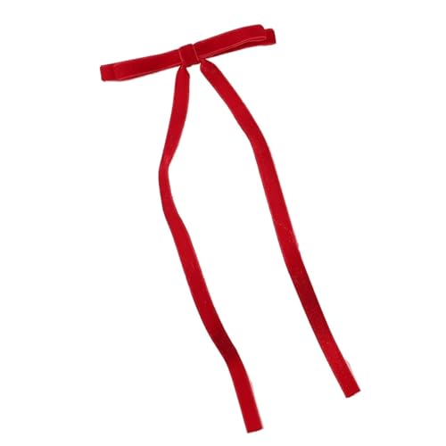 Haarspange schleife Vintage Große Samt Schleife Haarnadeln Haarspangen for Frauen Mädchen Hochzeit Langes Band Koreanische Haarspange Haarspange Haarschmuck Hochzeit(3939-12,4PCS) von CYMMIYT