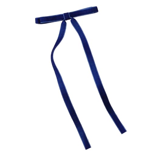 Haarspange schleife Vintage Große Samt Schleife Haarnadeln Haarspangen for Frauen Mädchen Hochzeit Langes Band Koreanische Haarspange Haarspange Haarschmuck Hochzeit(3939-6,1) von CYMMIYT