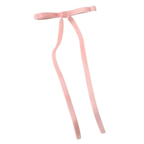 Haarspange schleife Vintage Große Samt Schleife Haarnadeln Haarspangen for Frauen Mädchen Hochzeit Langes Band Koreanische Haarspange Haarspange Haarschmuck Hochzeit(3939-8,1) von CYMMIYT