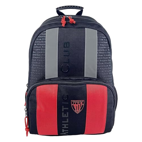 CYPBRANDS Unisex Kids Athletic Club-Reflective-Kollektion, 43 cm, anpassbar an den Trolley Rucksäcke, Schwarz von CYPBRANDS