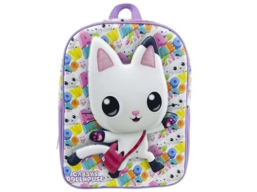 CYPBRANDS Unisex Kids Gabby 30 cm Eva 3D Rucksäcke, dunkelviolett von CYPBRANDS