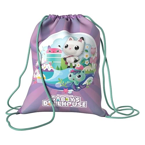 CYPBRANDS Unisex Kids Gabby Sack Rucksäcke, dunkelviolett von CYPBRANDS