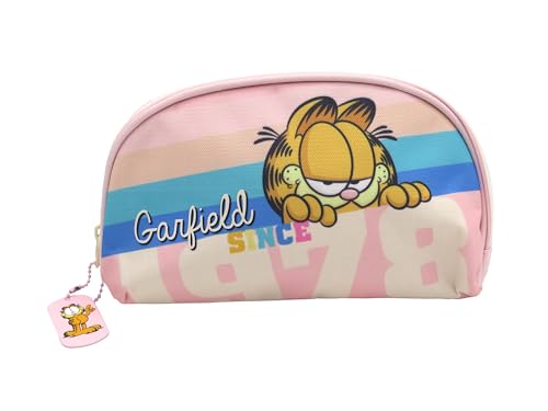 CYPBRANDS Unisex Kinder Cyp Brands-Garfield Halbmond Kulturbeutel, bunt von CYPBRANDS