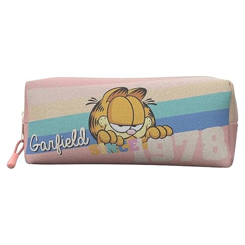 CYPBRANDS Unisex Kinder Cyp Brands-Garfield Portatodo Federmäppchen, Rosa von CYPBRANDS