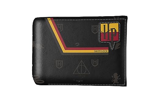 CYPBRANDS Unisex Kids BR-02-HP Bi-Fold Wallet, Schwarz von CYPBRANDS