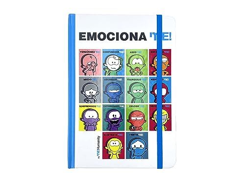 CYPBRANDS Unisex Kinder Mehumanity, A5, Emotionen notizbuch, bunt von CYPBRANDS