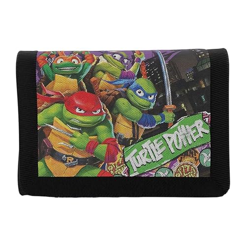 CYPBRANDS Unisex Kinder Ninja Turtles Geldbörse-Mutant Brieftasche, bunt von CYPBRANDS