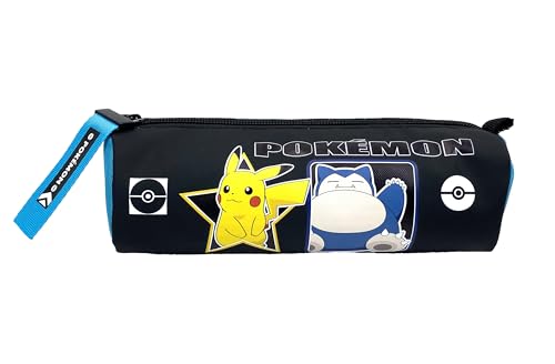 CYPBRANDS Unisex Kinder Pokémon Portatodo-Geo Federmäppchen, Schwarz von CYPBRANDS