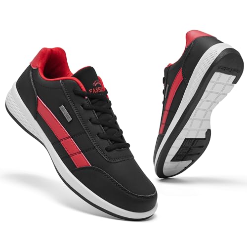 CYRUWOSH Herren Schuhe wasserdichte Trailrunning Traillaufschuhe Leichte Trekkingschuhe Freizeit Schuhe Männer Schwarz 45 von CYRUWOSH