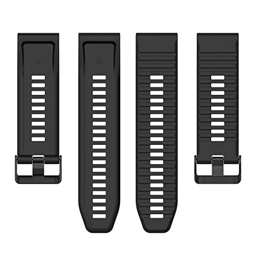 CYSUE 26 22 mm Sport-Silikon-Uhrenarmband für Garmin Fenix 6X 6 Pro 5X 5 Plus 3 3HR Forerunner 935 Wirstband Armband Correa, 26mm Fenix 5X 3HR, Achat von CYSUE