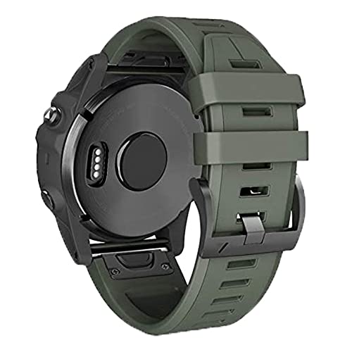 CYSUE Armband für Garmin Fenix 6 6X Pro 5 5X Plus 3 HR 945 MK2i MK1 S60 Armband 22 26 mm Silikon Schnellverschluss Armband, 26mm D2 MK1 MK2i, Achat von CYSUE