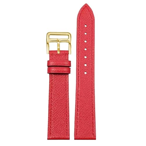 CYSUE Das Echtleder-Uhrenarmband der Uhr ist geeignet für 18/20/22 mm große, modische, bequeme, weiche Rindslederarmbänder, 22 mm, Achat von CYSUE