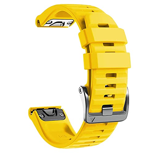 CYSUE Silikon-Armband für Coros Vertix 2 Smartwatch 22, 26 mm, Armband für Garmin Fenix 6X, 6 Pro, 7, 7X, 5, 5X Plus, For Vertix, Achat von CYSUE