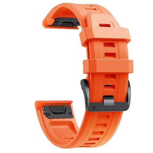 CYSUE Silikon-Armband mit rotgoldener Schnalle, für Garmin Descent MK2S, Fenix 6S, 6SPro, 5S Plus, D2, Delta-Smartwatch, schnelles Öffnen, For Fenix 7S, Achat von CYSUE