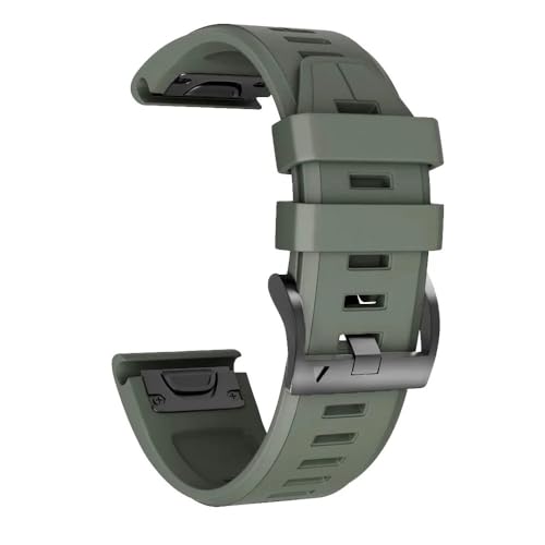 CYSUE Zweifarbiges Silikon-Smartwatch-Armband für Garmin Fenix 5X/5XPlus/6X/6XPro/3/3HR/Descent MK1/D2 Delta PX Uhrenarmband, 26mm For Fenix 5X, Achat von CYSUE