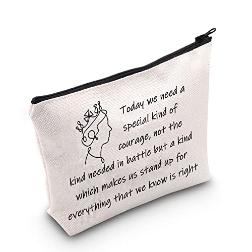 CYTING Kosmetiktasche mit inspirierendem Zitat von Queen Elizabeth II, Make-up-Tasche, Geschenk für Königin, Gedenkgeschenk, Queen Inspirational, Wasserdichte Multifunktions-Geldbörse mit CYTING Kosmetiktasche mit inspirierendem Zitat von Queen Elizabeth II, Make-up-Tasche, Geschenk für Königin, Gedenkgeschenk, Queen Inspirational, Wasserdichte Multifunktions-Geldbörse mit von CYTING