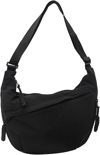 CYWBUEAFY Halbmondförmige Tasche mit mehreren Fächern, Schultertasche für Outdoor-Reisen, leichte, verstellbare Umhängetasche für den täglichen Gebrauch CYWBUEAFY Halbmondförmige Tasche mit mehreren Fächern, Schultertasche für Outdoor-Reisen, leichte, verstellbare Umhängetasche für den täglichen Gebrauch von CYWBUEAFY