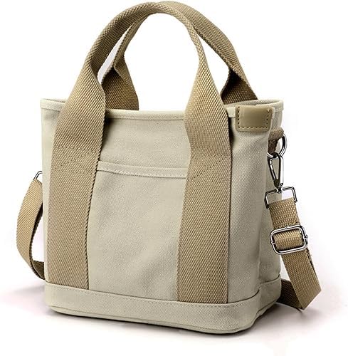 CYWBUEAFY Umhängetasche, große Handtasche mit mehreren Fächern, Canvas-Tragetasche für Damen mit Reißverschluss und Fach für Arbeit, Alltag und Reisen CYWBUEAFY Umhängetasche, große Handtasche mit mehreren Fächern, Canvas-Tragetasche für Damen mit Reißverschluss und Fach für Arbeit, Alltag und Reisen von CYWBUEAFY