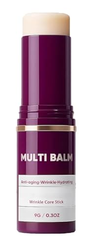 Calcium-Multibalsam, Kollagen-Feuchtigkeitsstift mit straffender und Anti-Aging-Wirkung für Gesicht, Augen und Hals, tragbare Hautpflege für Frauen und Männer von CYWBUEAFY