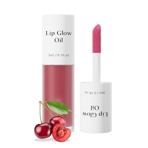 Glänzender Lippenbalsam mit Fruchtgeschmack, Nude Clear Glossy Lip Stain Gloss Tint Oil, für üppige, hydratisierte Lippen mit natürlichem Glow Glänzender Lippenbalsam mit Fruchtgeschmack, Nude Clear Glossy Lip Stain Gloss Tint Oil, für üppige, hydratisierte Lippen mit natürlichem Glow von CYWBUEAFY