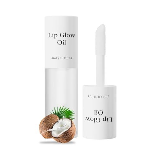 Glänzender Lippenbalsam mit Fruchtgeschmack, Nude Clear Glossy Lip Stain Gloss Tint Oil, für üppige, hydratisierte Lippen mit natürlichem Glow Glänzender Lippenbalsam mit Fruchtgeschmack, Nude Clear Glossy Lip Stain Gloss Tint Oil, für üppige, hydratisierte Lippen mit natürlichem Glow von CYWBUEAFY