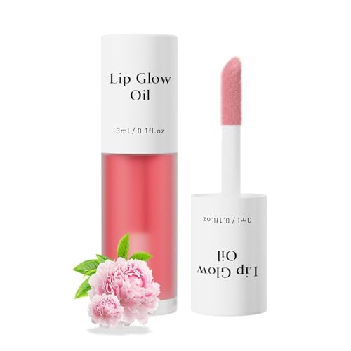 Glänzender Lippenbalsam mit Fruchtgeschmack, Nude Clear Glossy Lip Stain Gloss Tint Oil, für üppige, hydratisierte Lippen mit natürlichem Glow Glänzender Lippenbalsam mit Fruchtgeschmack, Nude Clear Glossy Lip Stain Gloss Tint Oil, für üppige, hydratisierte Lippen mit natürlichem Glow von CYWBUEAFY