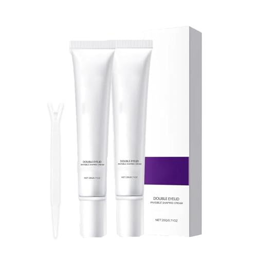 Unsichtbare Doppellid-Styling-Creme, langanhaltend, wasserfest und schnelltrocknend, sanftes, rückstandsfreies, natürliches Finish, ideal für Frauen und Männer Unsichtbare Doppellid-Styling-Creme, langanhaltend, wasserfest und schnelltrocknend, sanftes, rückstandsfreies, natürliches Finish, ideal für Frauen und Männer von CYWBUEAFY