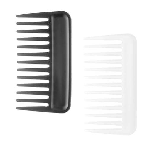 2 Stücke Styling Kamm,Tragbarer Strähnenkamm,Tragbarer styling,Antistatischer Locken kamm Bruchfester Breite Zahnkämme Robuster Grob Kamm Kein Griff Styling Duschkamm für Männer und Frauen 2 Stücke Styling Kamm,Tragbarer Strähnenkamm,Tragbarer styling,Antistatischer Locken kamm Bruchfester Breite Zahnkämme Robuster Grob Kamm Kein Griff Styling Duschkamm für Männer und Frauen von CYXZMYA