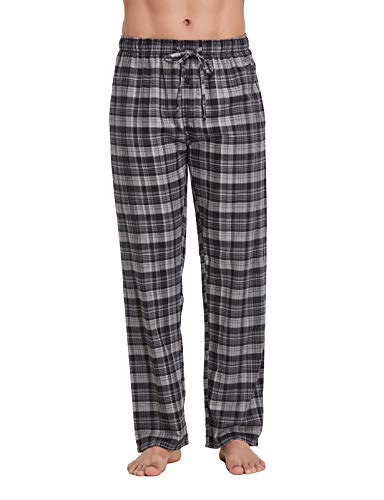 CYZ Herren Pyjamahose aus 100 % Baumwolle, superweich, Flanell, kariert., F206, Large von CYZ